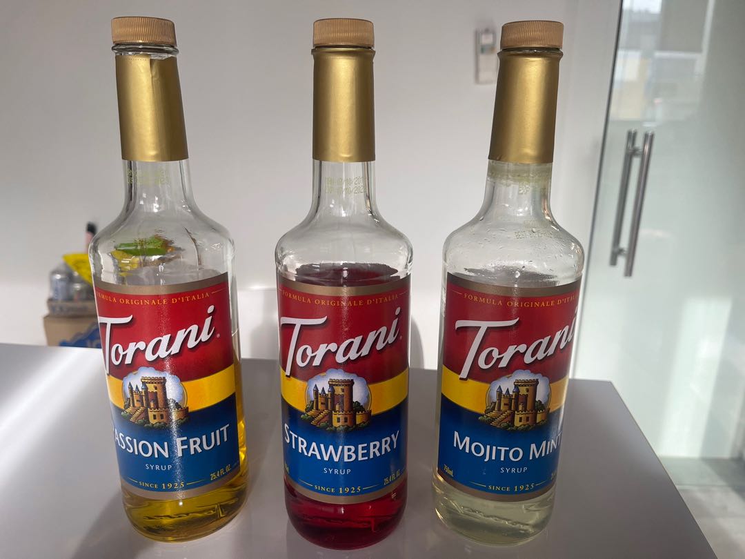 Torani Syrup Food Drinks Beverages On Carousell