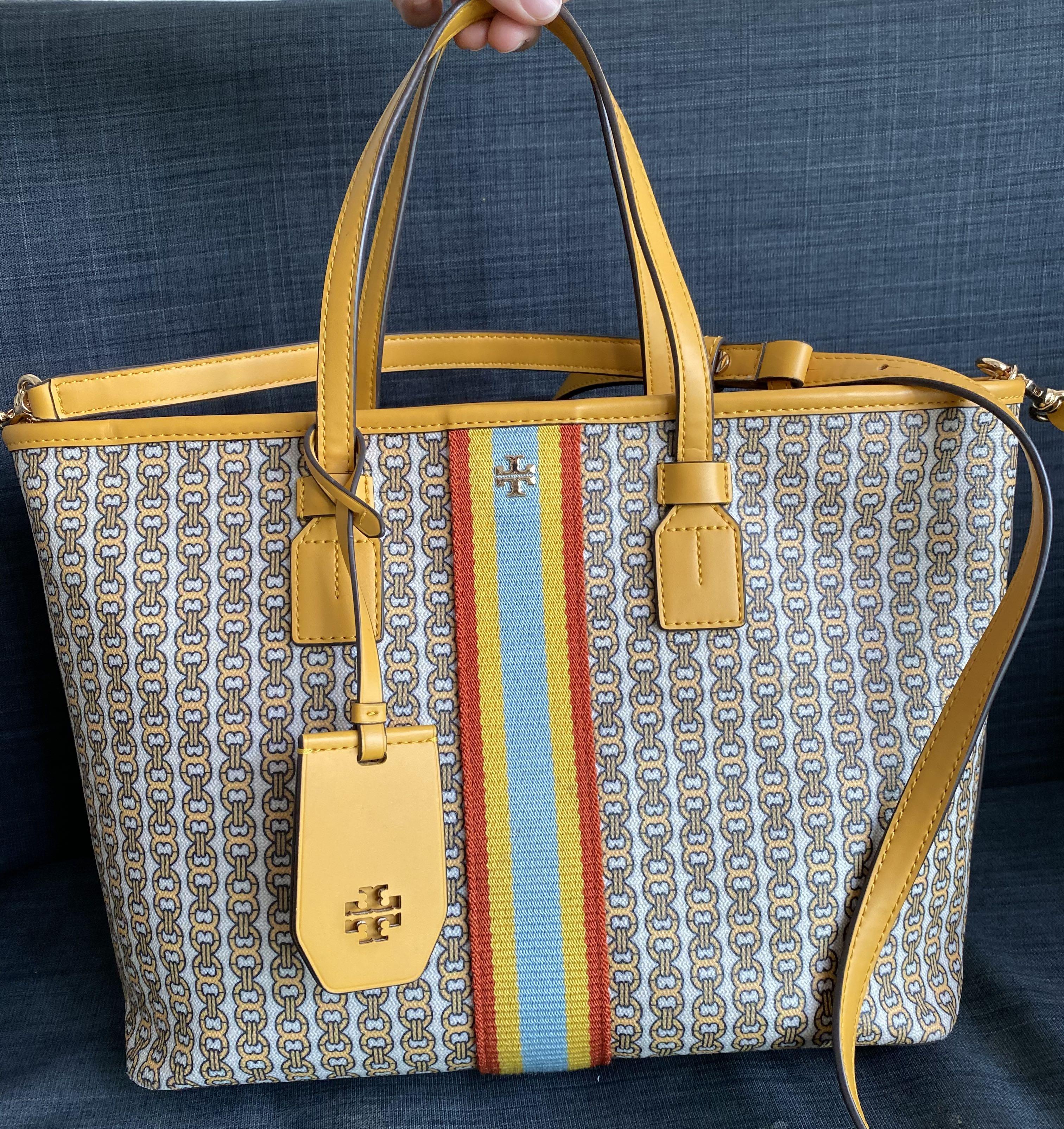 Tory Burch Gemini Link small tote bag, Luxury, Bags & Wallets on Carousell