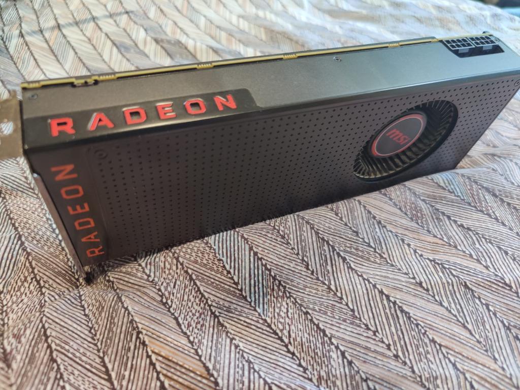 Vega 56 AMD Graphics Card GPU MSI Reference Blower Card