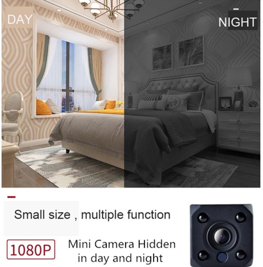 WJ03 HD 1080P Mini Wireless WiFi Video Camera IR Night Vision Home ...