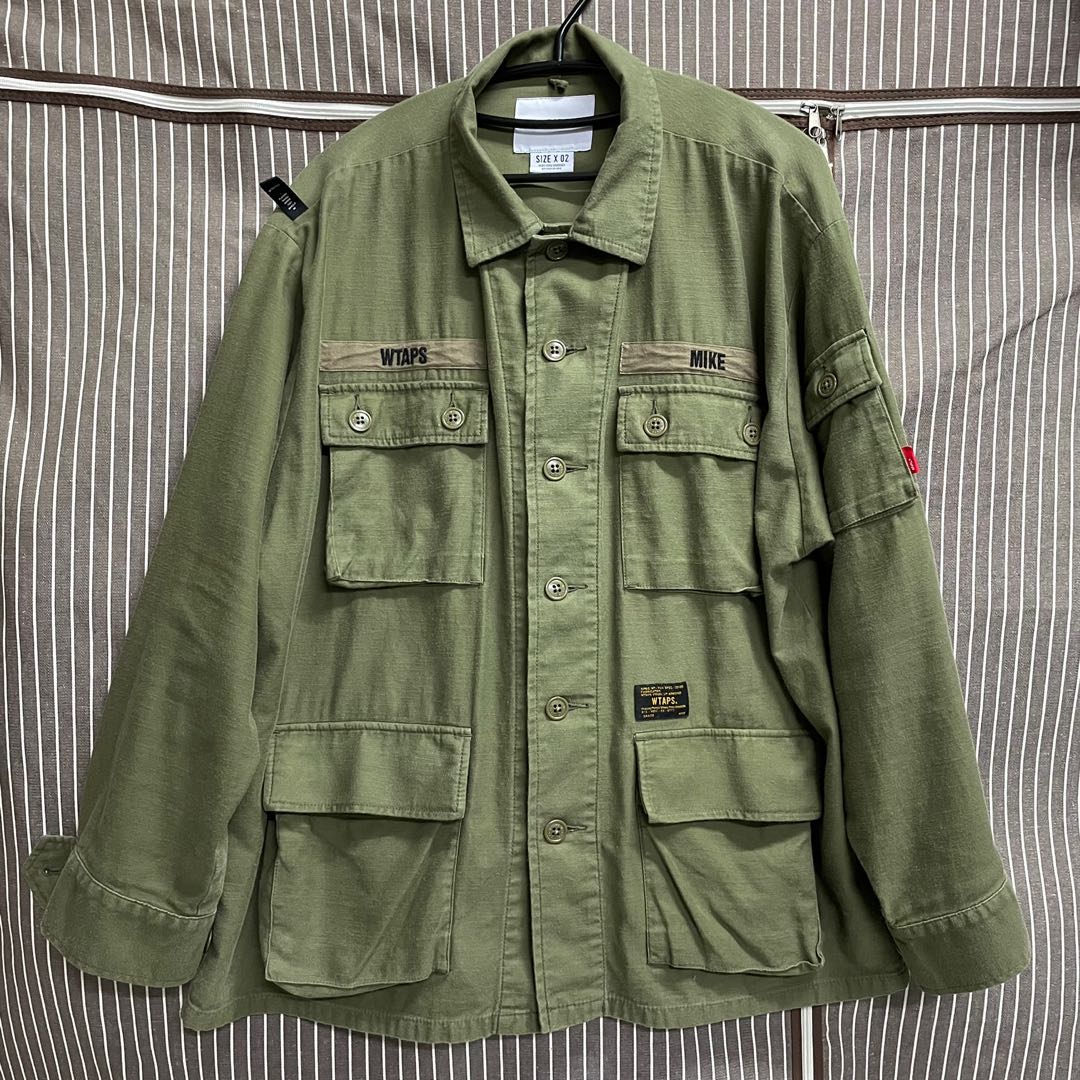 wtaps 17aw jungle ls OD 四袋 軍襯