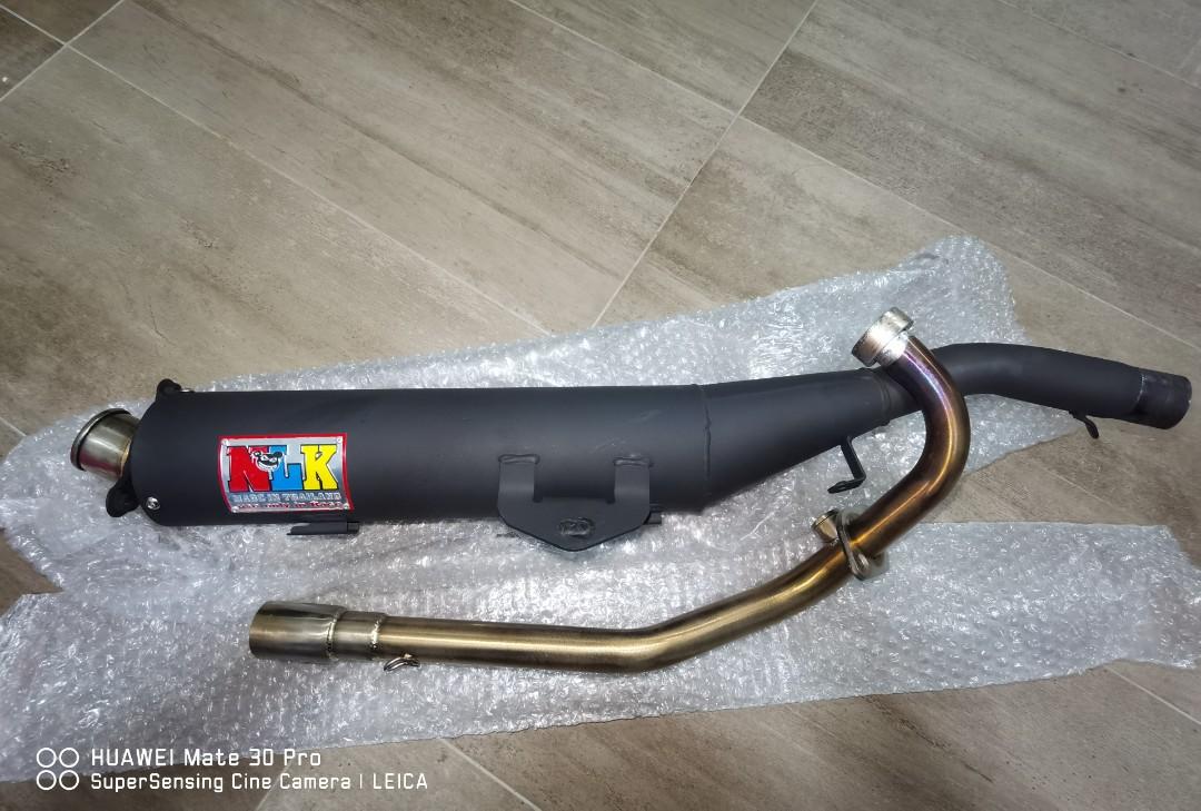 Y15zr Std Open Nlk Exhaust Motorcycles Motorcycle Accessories On Carousell