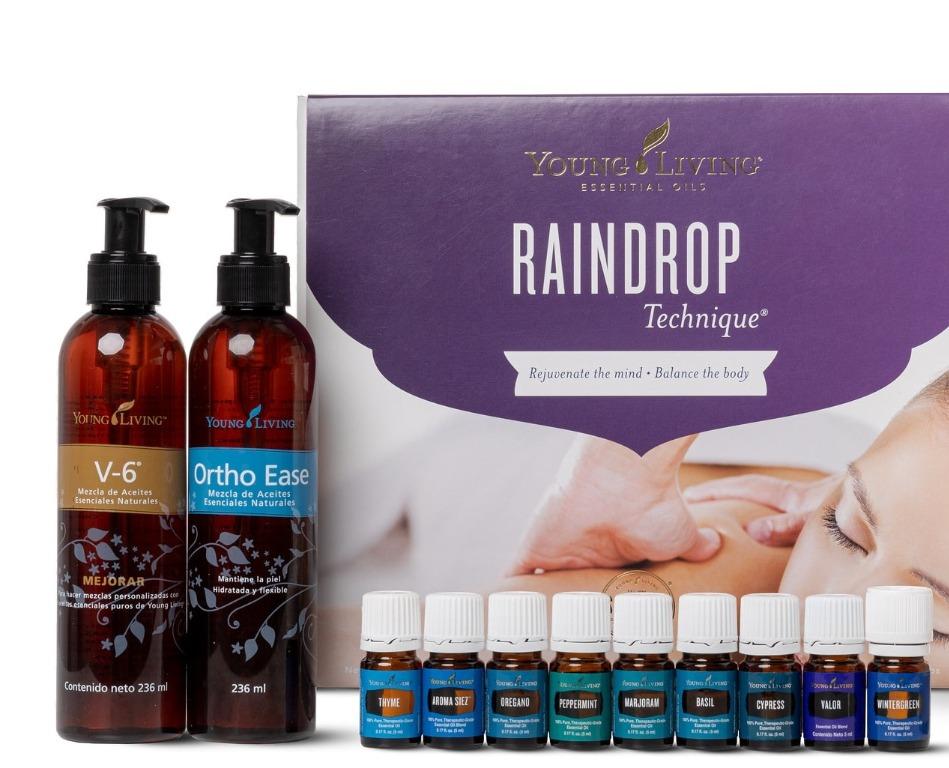 Young Living Raindrop Technique Kit (Category: Beauty Enhancer & Weight Management) located in Quezon City. Submitted by vikings19 (Listing ID 1067736725, Image 1). Description: On hand and brand new! The Raindrop Technique Kit/ Collection combines aromatherapy, reflexology, and more to create a healing and cleansing massage. The purpose of the therapy is to bring total balance, a sense of harmony, and body wellness including mental, physical, an