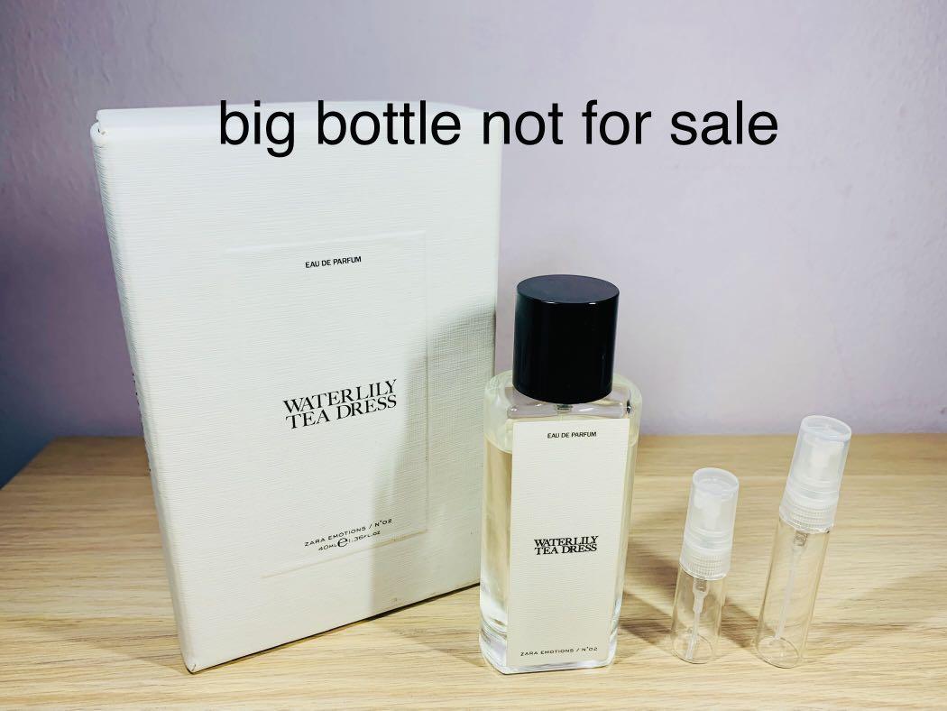 zara water lily perfume
