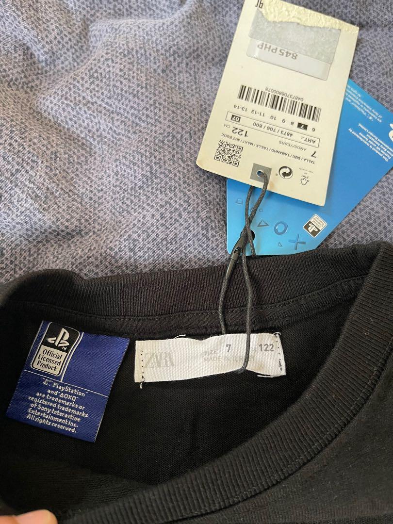 Zara kids Playstation tshirt (Category: Babies & Kids Fashion) located in Quezon City. Submitted by lovedbymaris (Listing ID 1067661539, Image 2). Description: Brand new with tag.
