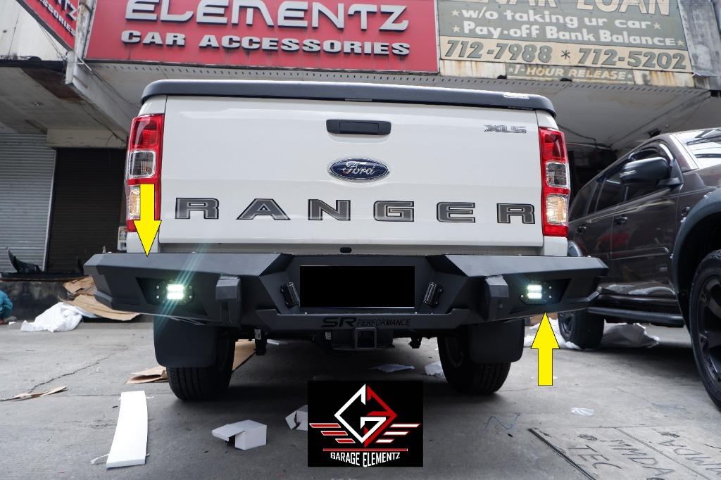 2012 to 2021 Ford Ranger Aero Rear steel bumper SR PERFORMANCE brand ...
