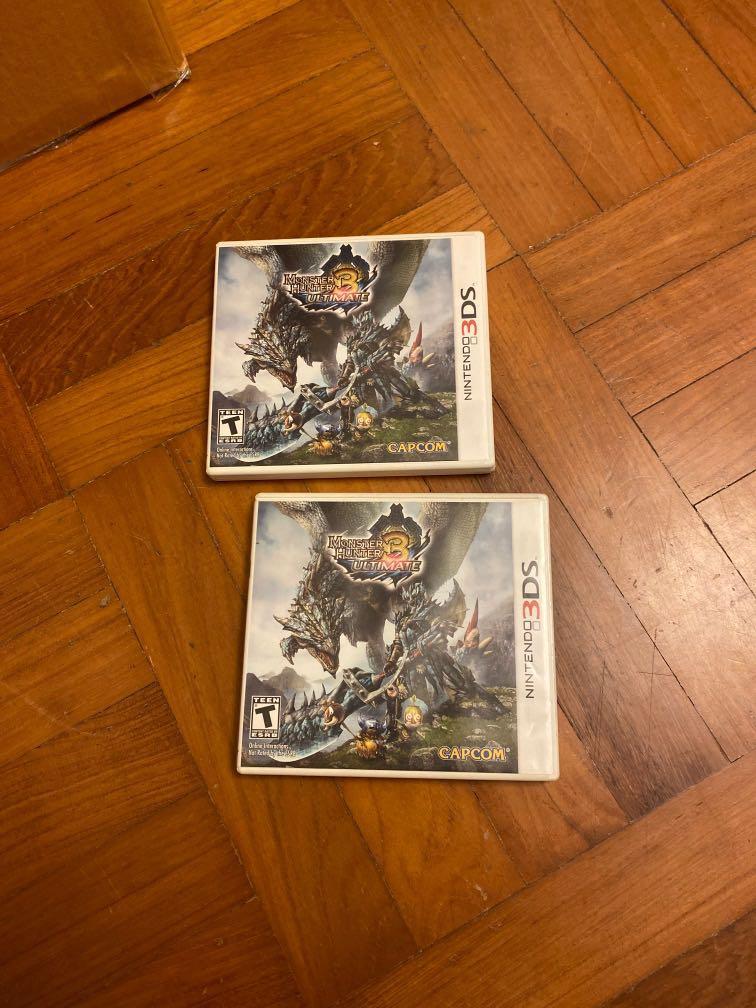 3ds Monster Hunter 3 Ultimate Video Gaming Video Games On Carousell