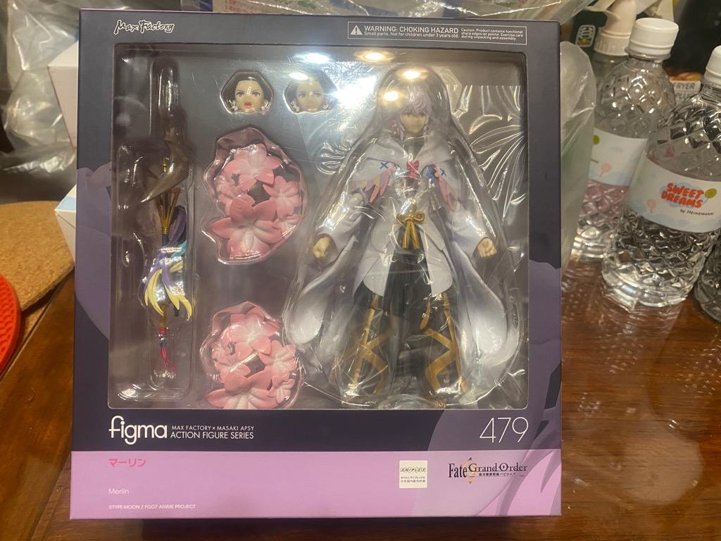 全新未開封日版正版Figma 479 Merlin 梅林Fate Grand Order FGO, 興趣