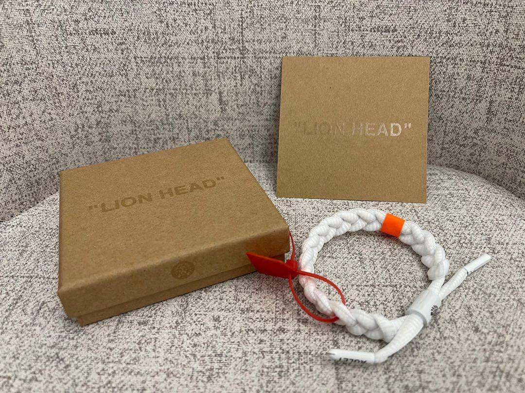 Rastaclat lion head off white top