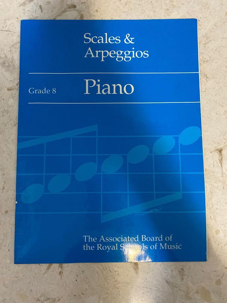 ABRSM grade 8 piano Scales and arpeggios, 興趣及遊戲, 書本 & 文具, 書本及雜誌 補充練習
