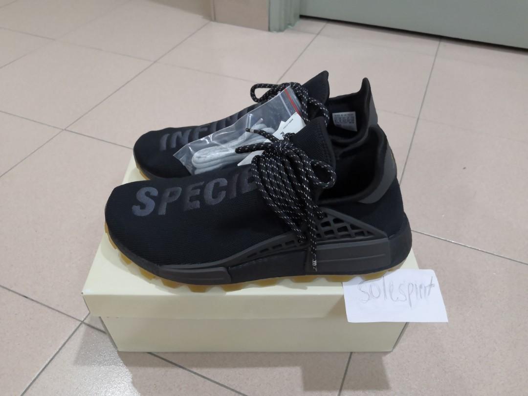 Adidas NMD Hu Trail Black Gum Men s Fashion Footwear Sneakers