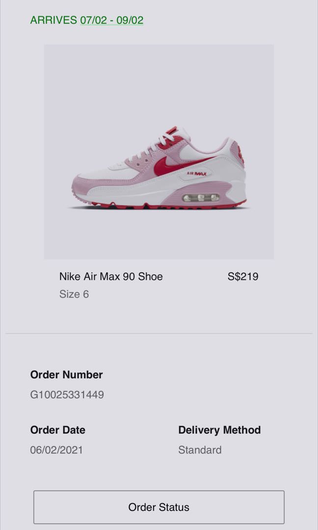 Air Max 90 Valentine Day Women s Fashion Footwear Sneakers on Carousell
