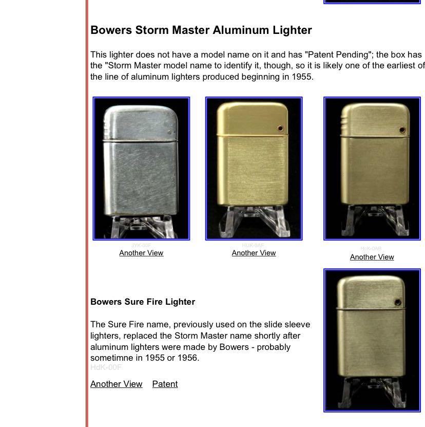 Antique Vintage Bowers Storm Master Lighter Hobbies Toys Memorabilia Collectibles Vintage Collectibles On Carousell