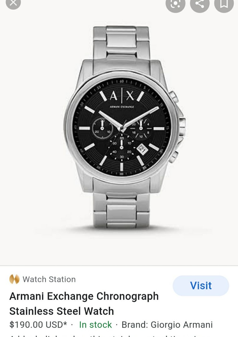 armani exchange de
