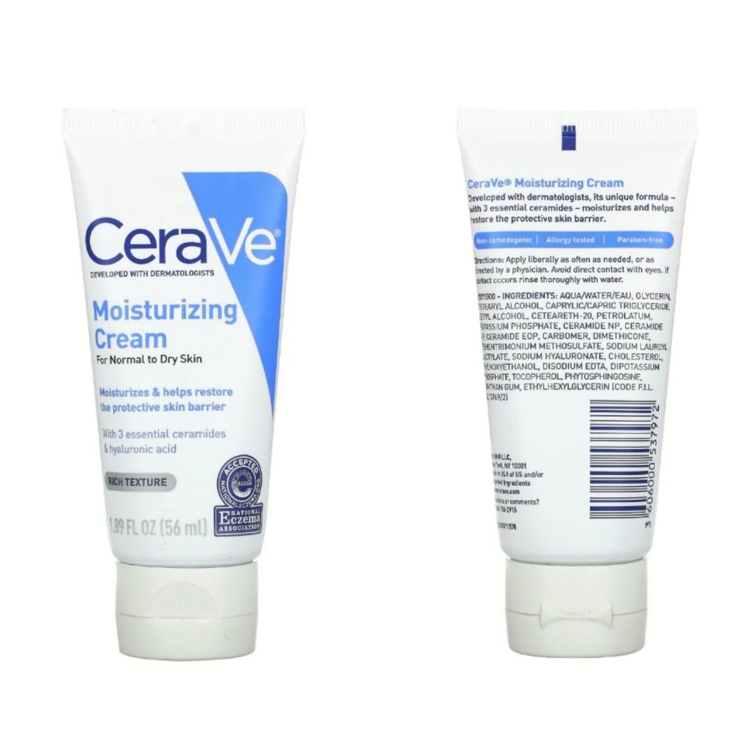 cerave moisturizing cream non comedogenic