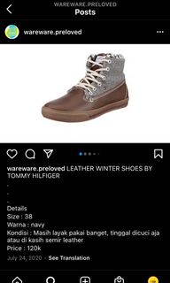 tommy winter shoes