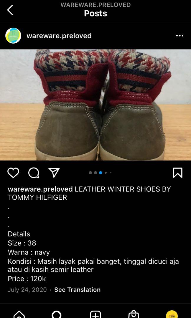 tommy winter shoes
