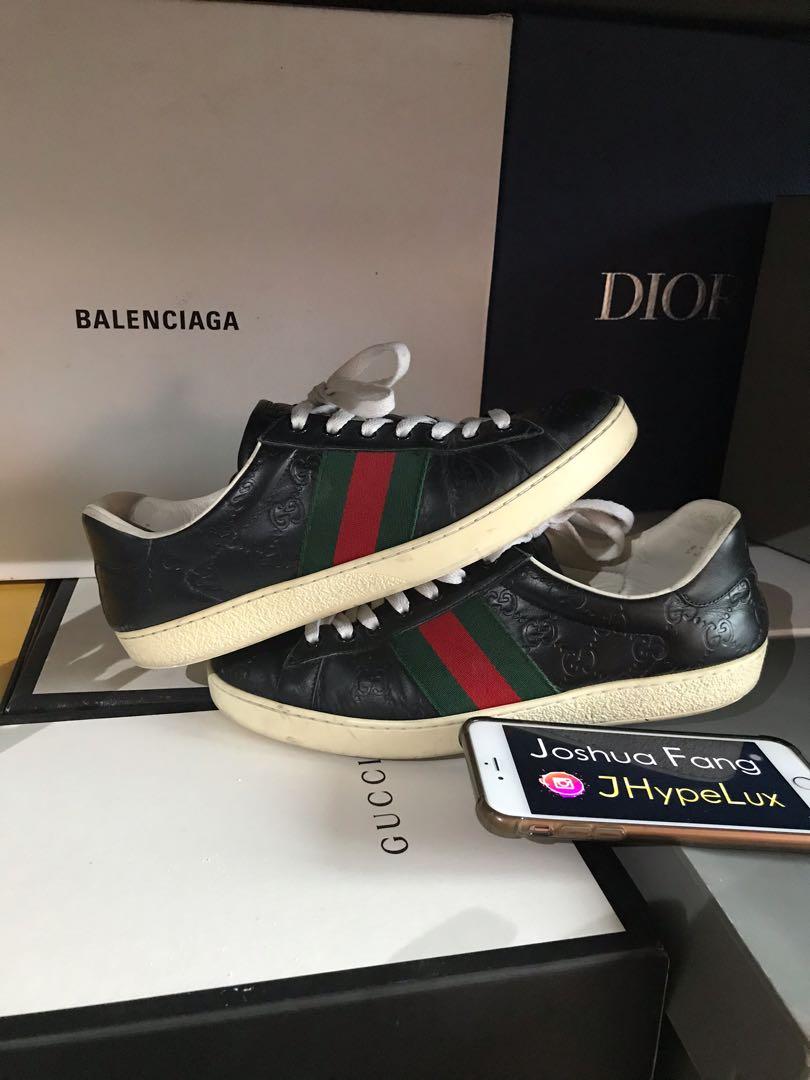 AUTHENTIC Gucci Monogram Ace Sneaker, Men's Fashion, Footwear, Sneakers on  Carousell