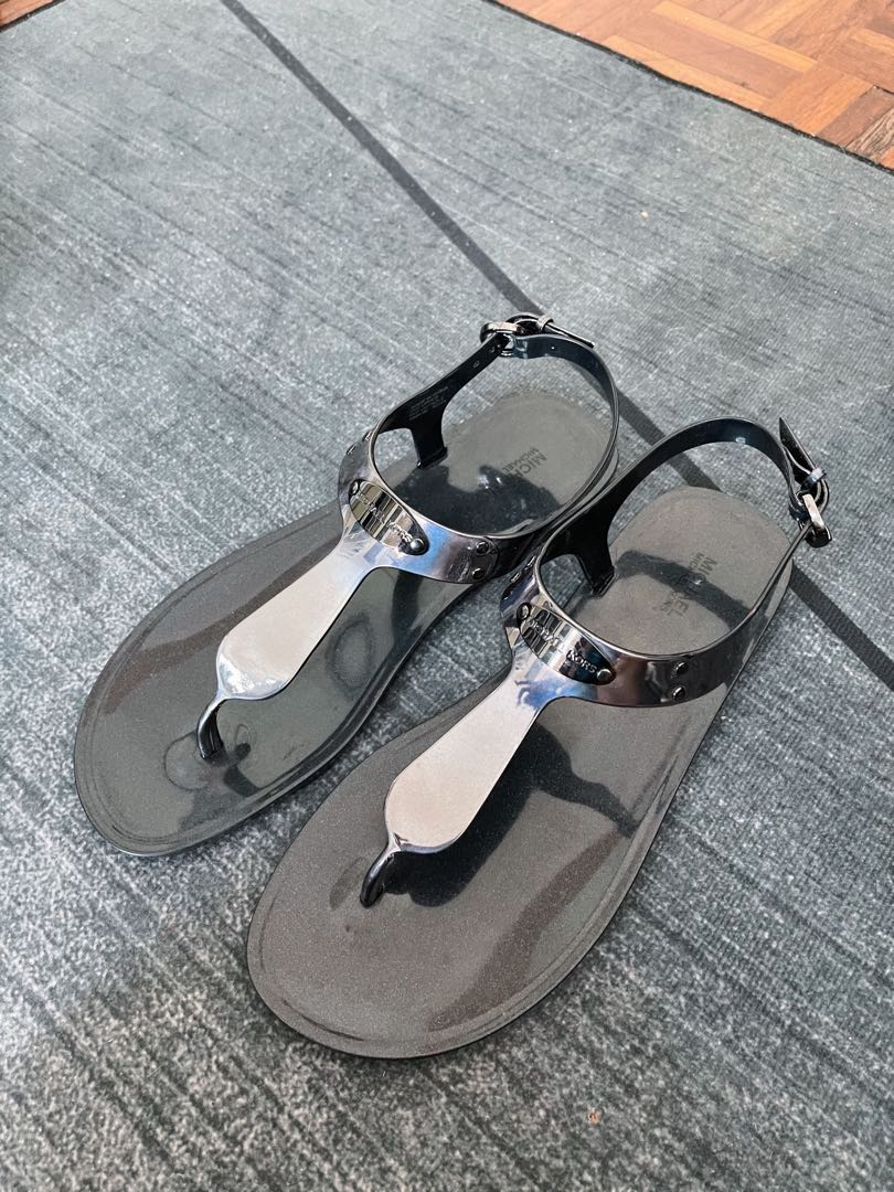 Michael kors jelly bow sandals store