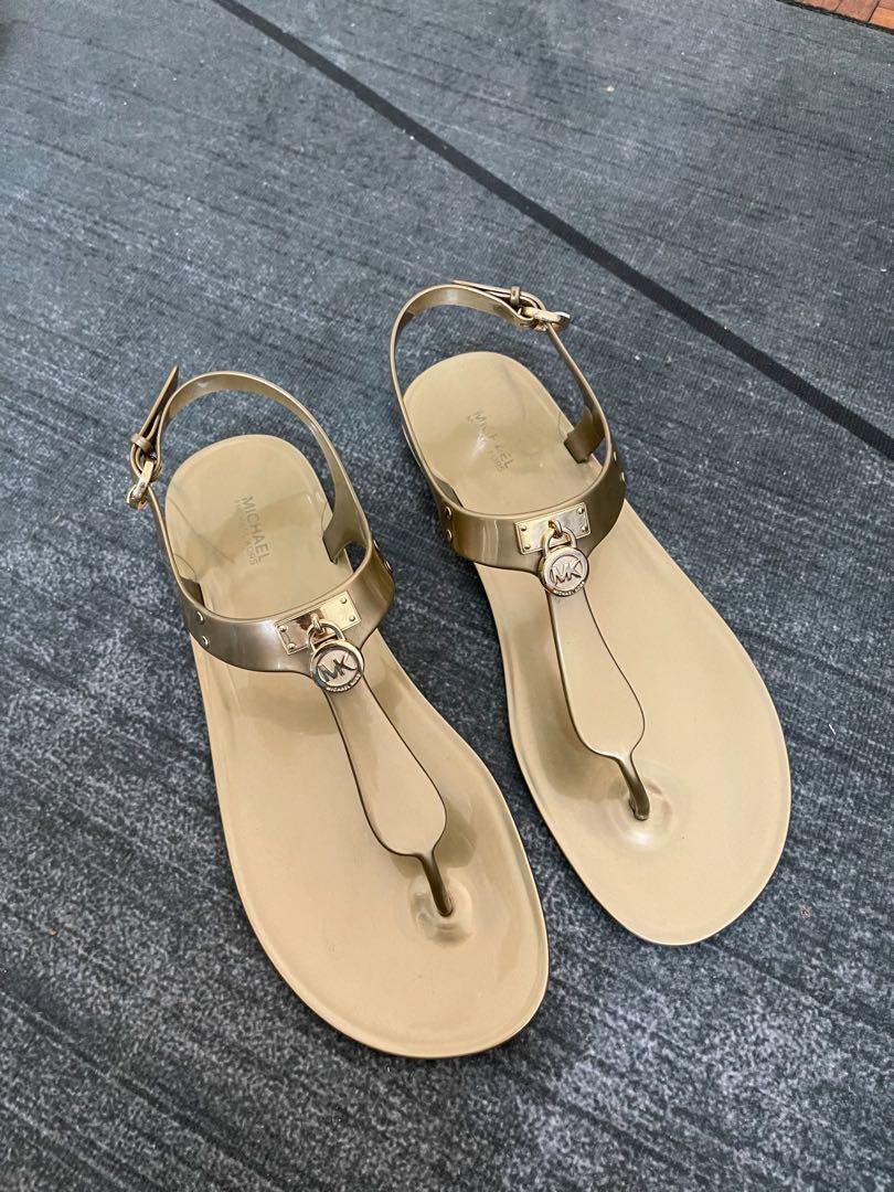michael kors flat sandals