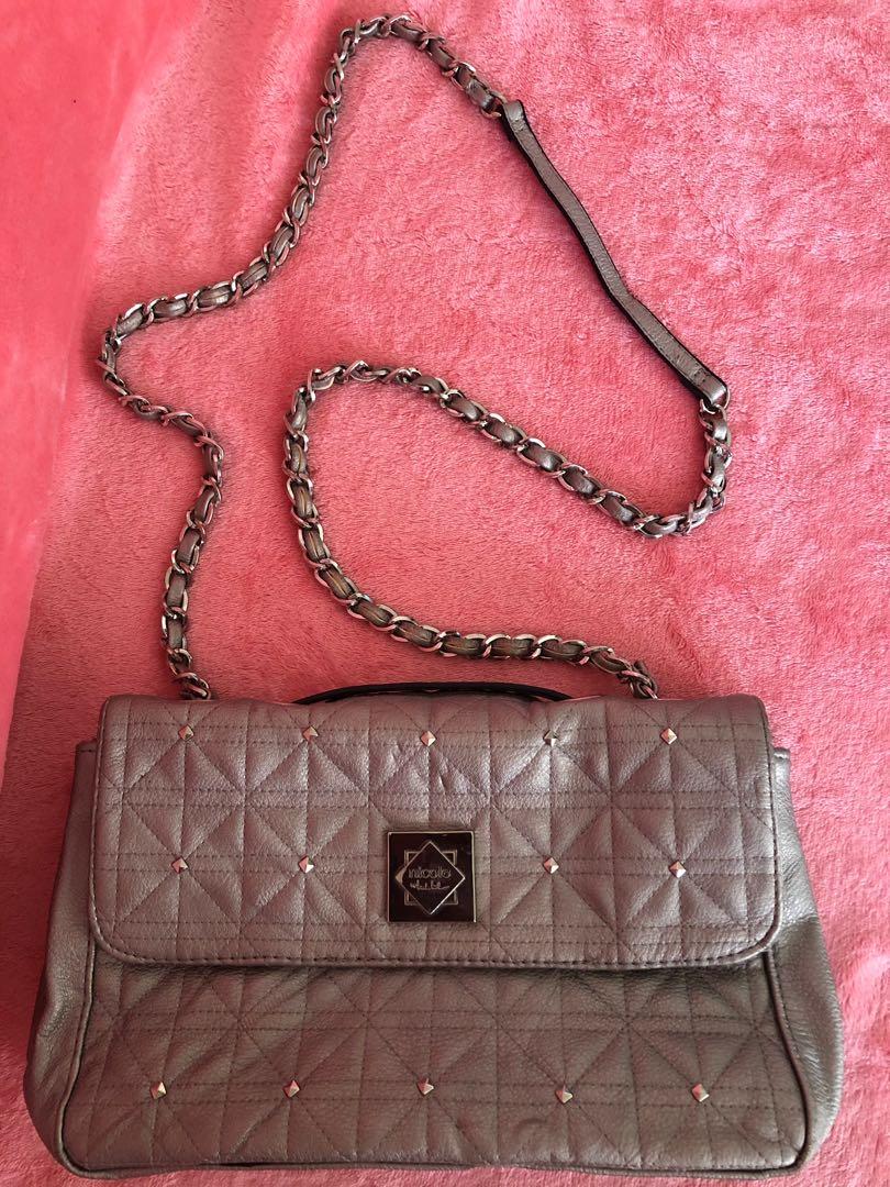 NICOLE MILLER Office Bag, Women's Fashion, Bags & Wallets, Shoulder Bags on  Carousell