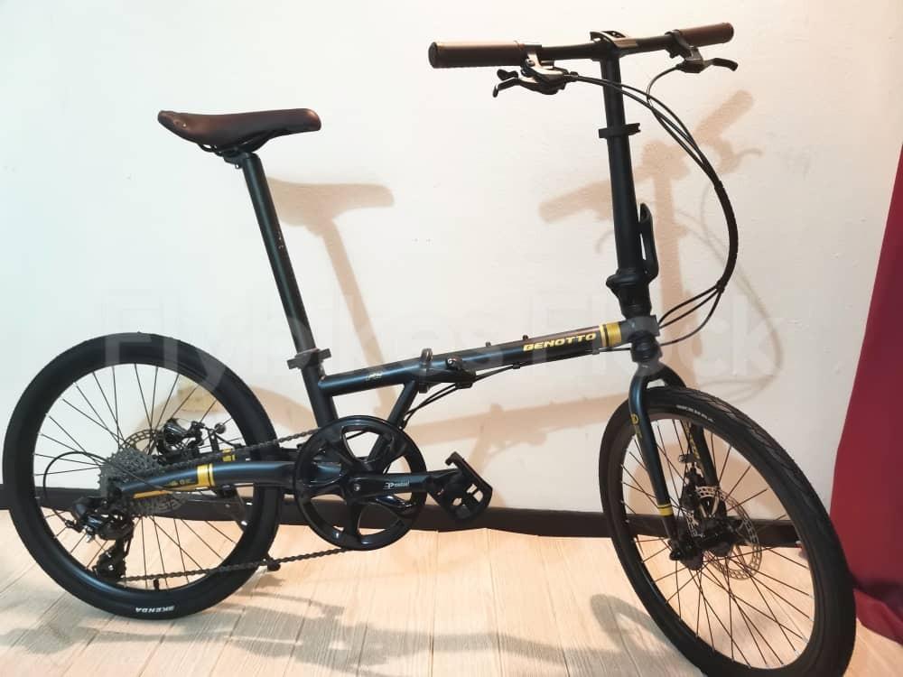 benotto f2 folding bike