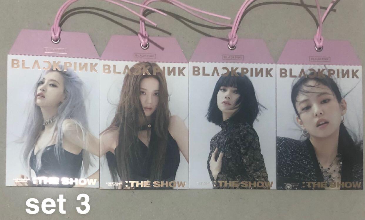 即日発送】 K-POP/アジア THESHOW set photos hanging BLACKPINK K-POP 