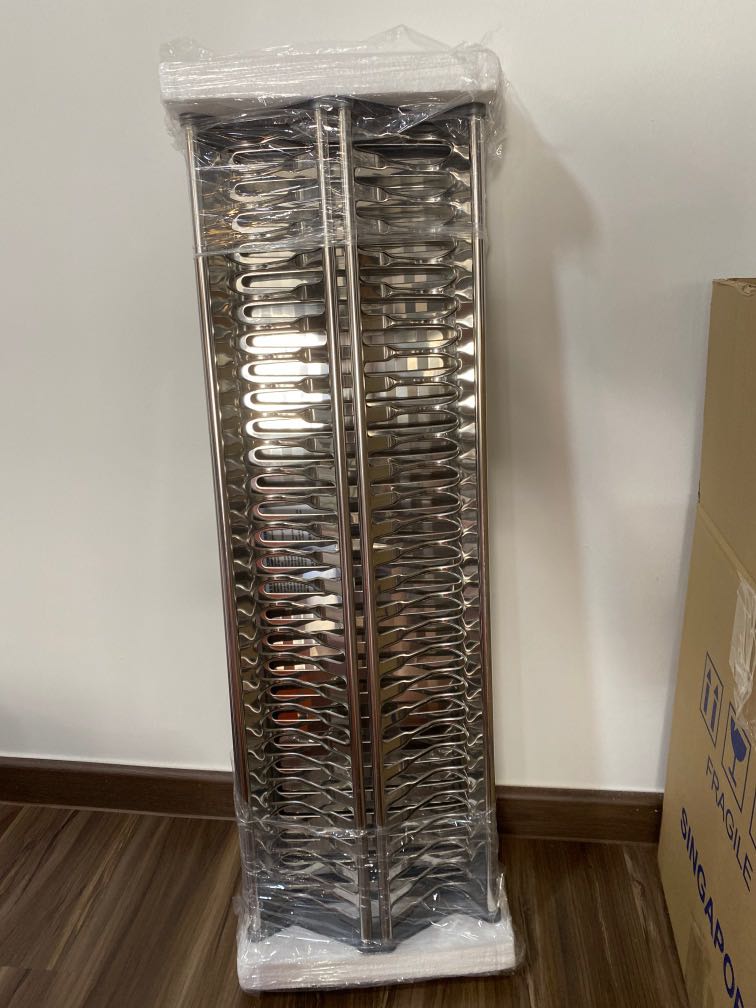 Blum Metal Dish Rack stainless steel (72cm), Furniture & Home Living