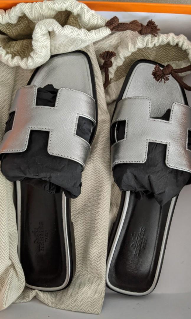 authentic hermes sandals