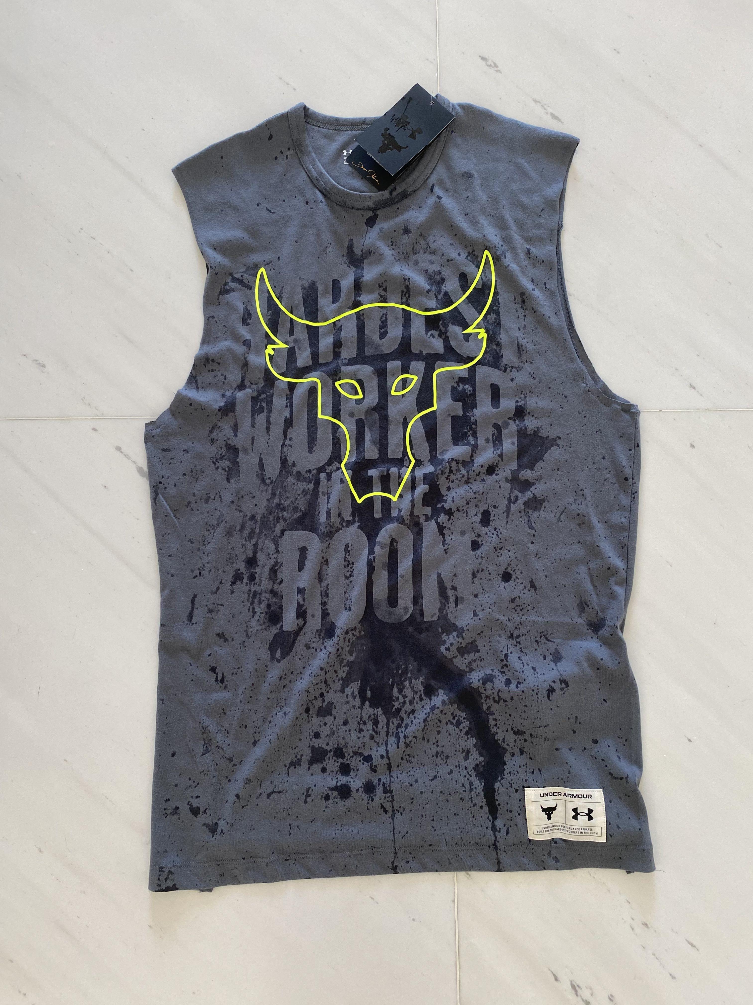 project rock get to work shirt