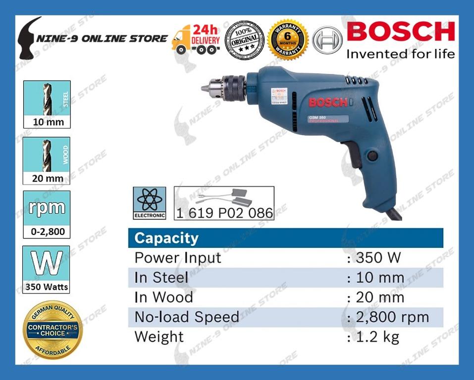Bosch gbm 350 review sales