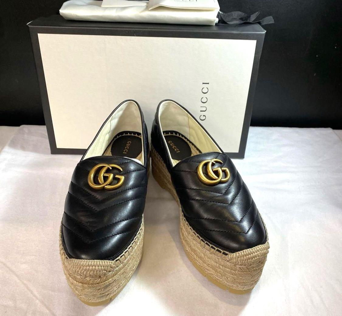 Gucci marmont espadrilles top