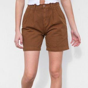 Brandy Melville Brown Alani Shorts