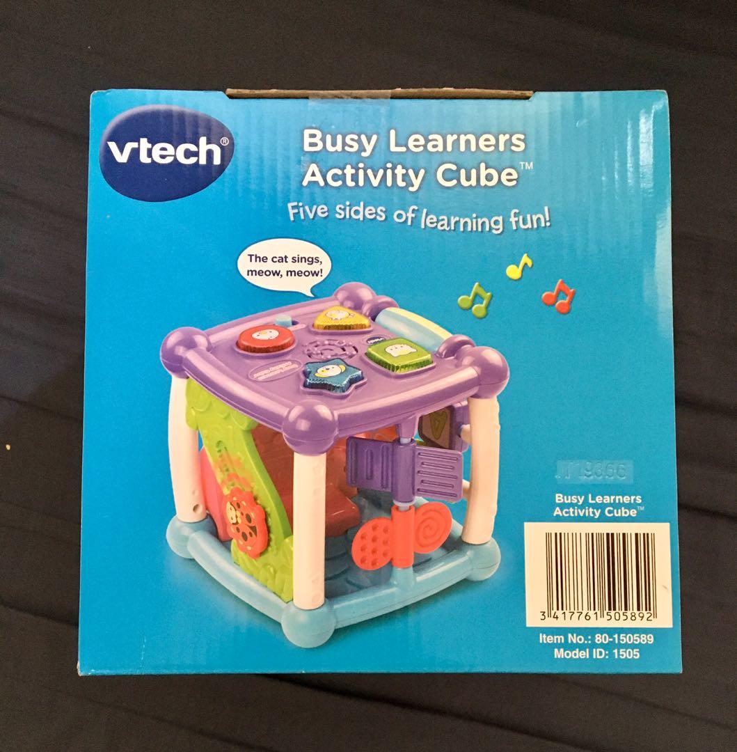busy learning activity cube