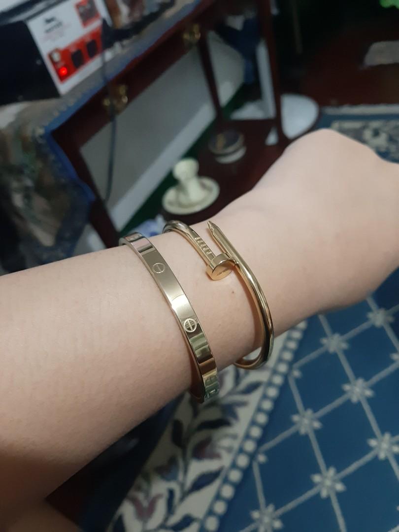 Love sales nail bracelet