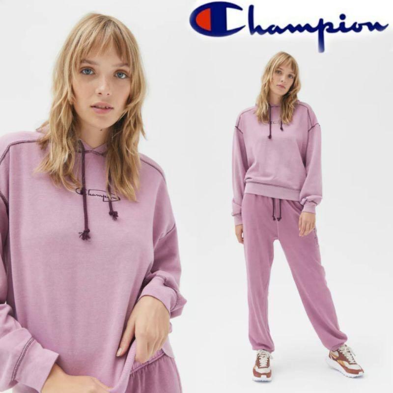 Champion set hoodie jogger, Fesyen 