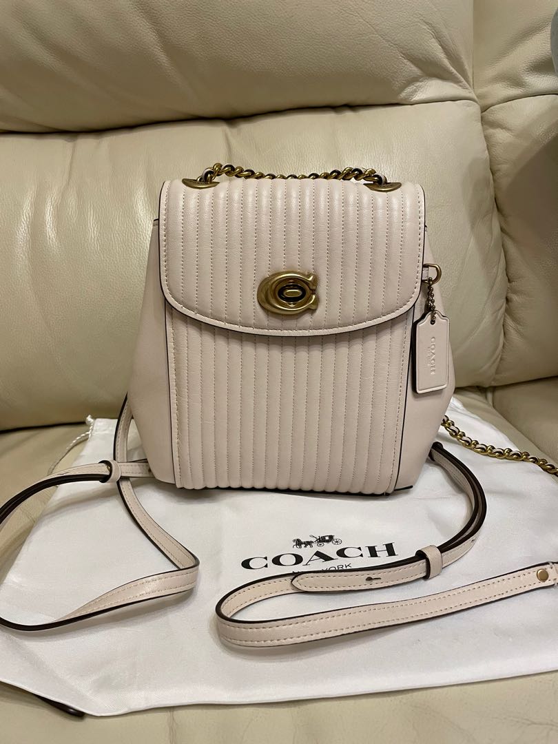Coach parker bag white outlet