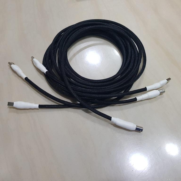Custom Audiophile USB Cable ( Audio Source / PreAmp to DAC), Audio ...