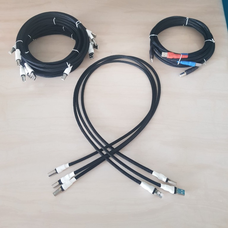 Custom Audiophile USB Cable ( Audio Source / PreAmp to DAC), Audio ...