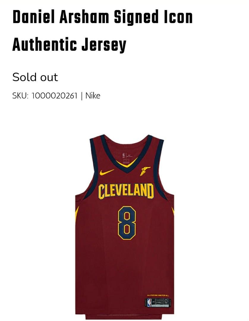 Cleveland Cavaliers Nike Authentic Custom Jersey Maroon - Icon Edition