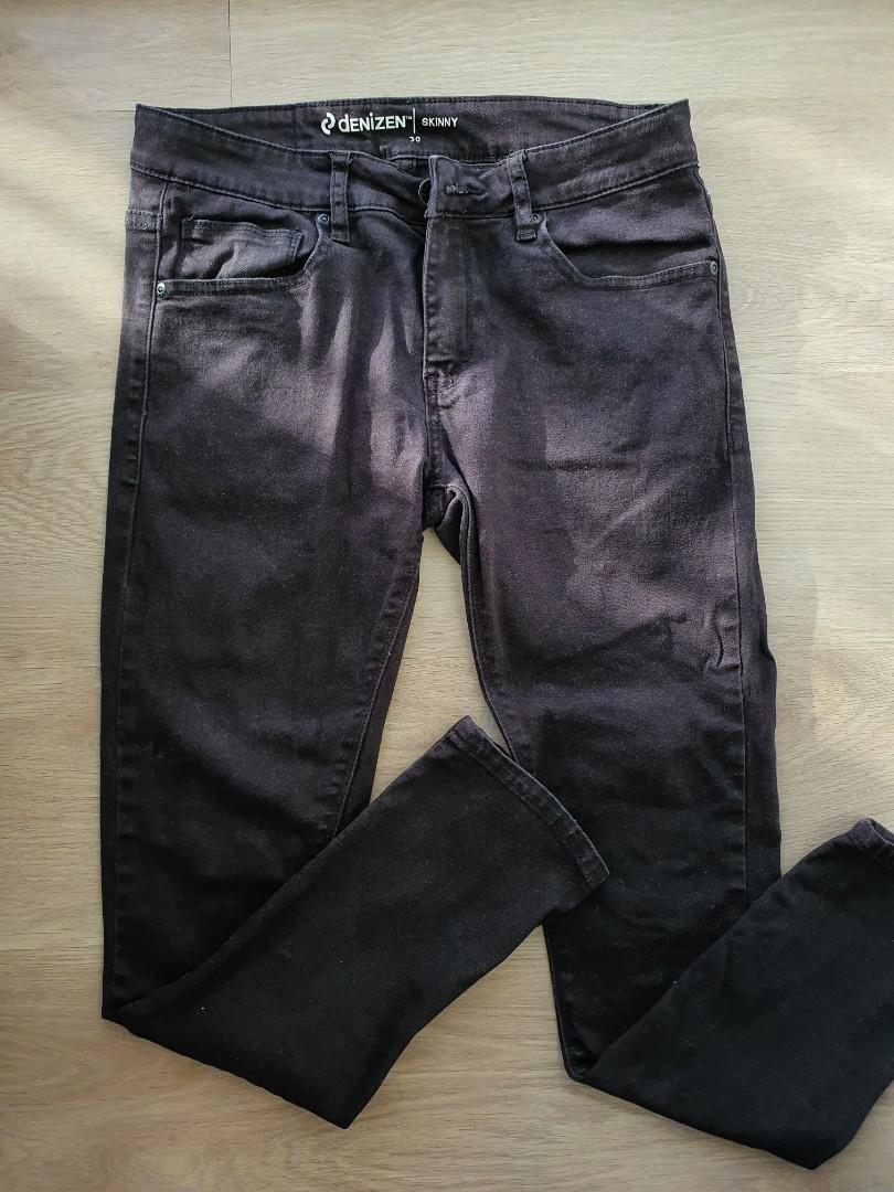 denizen black jeans