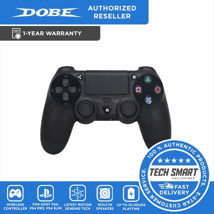 DOBE Wireless Game Controller Compatible with PS4/ Slim/ Pro Console (Category: Controllers) located in Manila. Submitted by techsmartph (Listing ID 1067843009, Image 1). Description: Black - PHP 795 Grey - PHP 795 * Third-party Controller--Compatible with PS4/Slim/Pro console * Latest motion sensing technology--- Improved analog sticks and trigger buttons allow for unparalleled accuracy with every move. * A built-in speakers that sit within the 