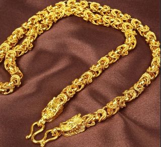 Dragon 916 Gold Rope Chain Luxury Accessories on Carousell