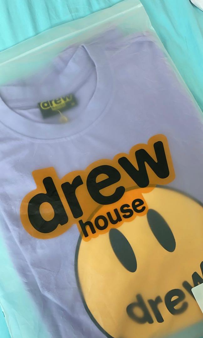 drew house mascot tee lavender, Women's Fashion, Tops, Shirts on Carousell