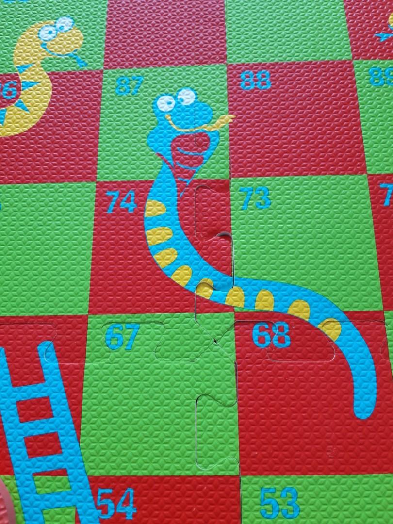 ELC snake and ladder foam playmat, Babies & Kids, Infant Playtime on ...