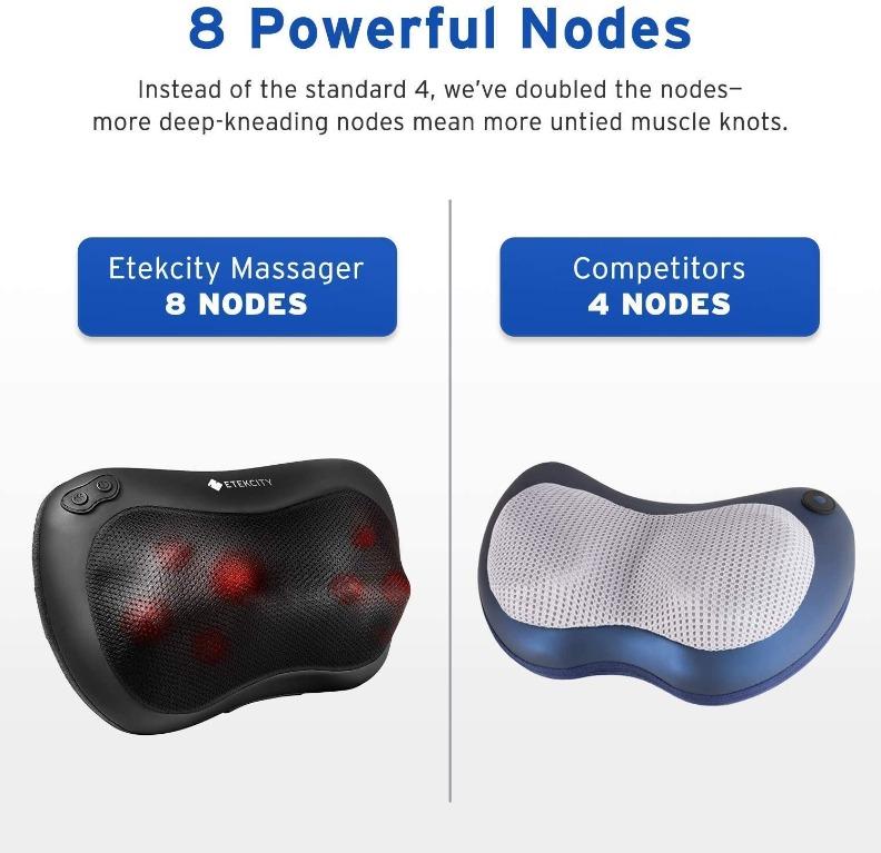 Etekcity shiatsu back neck massager sale