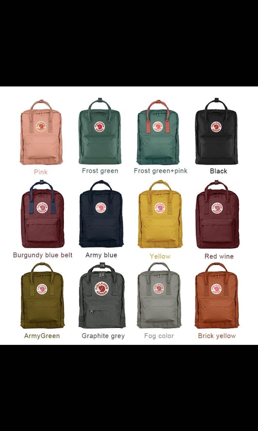 FJALLRAVEN KANKEN BACKPACKS], Luxury, Bags Wallets on Carousell