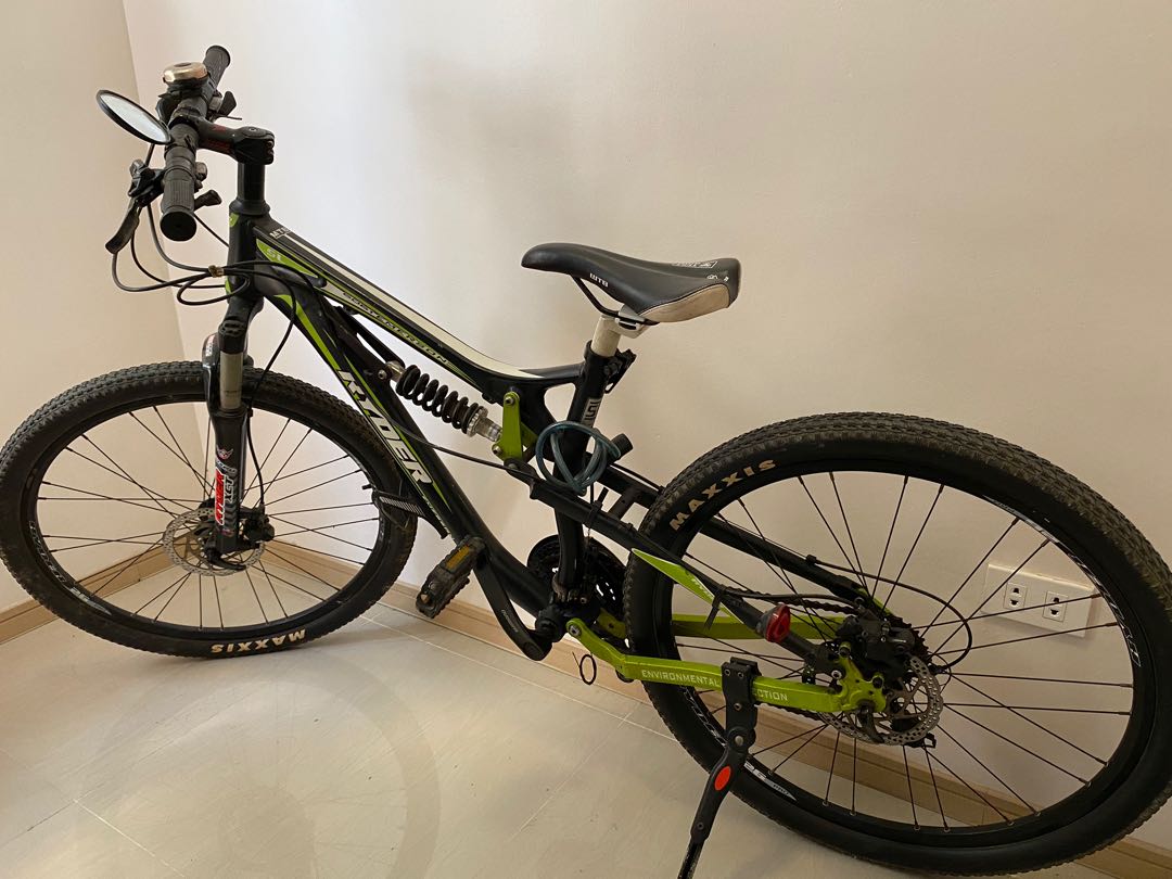 Ryder mountain bike sales full suspension