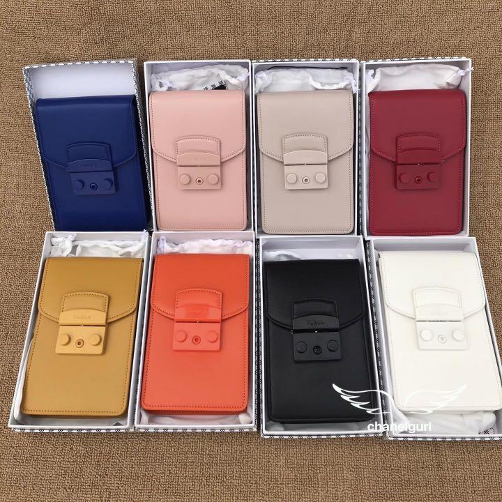 Furla Metropolis Mini Vertical Crossbody Phone Bag