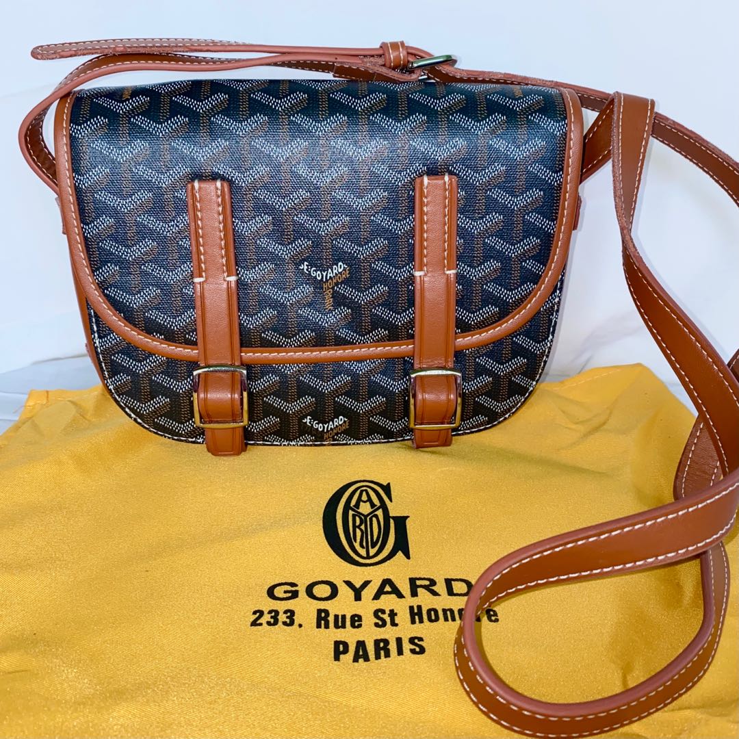Goyard Belvedere PM GREEN, Luxury, Bags & Wallets on Carousell